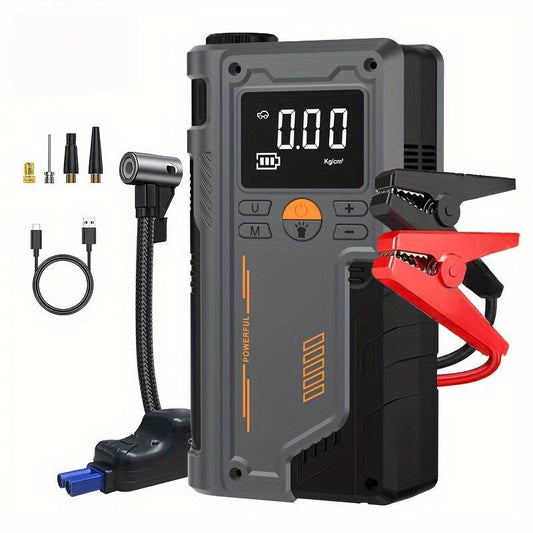 7-in-1 auto-starter met 150 PSI-compressor en USB-C