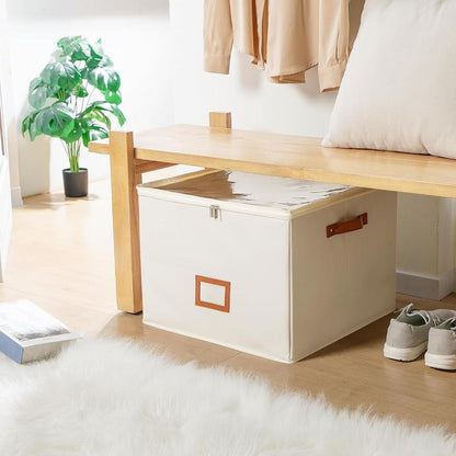 Stoffen schoenenrek opbergdoos