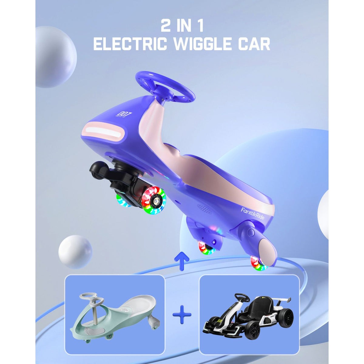 Auto elettrica N7 Pro 12V con pedale