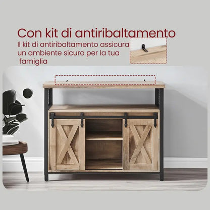 A-Mobile da cucina in stile rustico