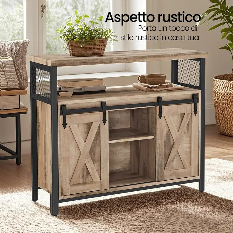 A-Mobile da cucina in stile rustico