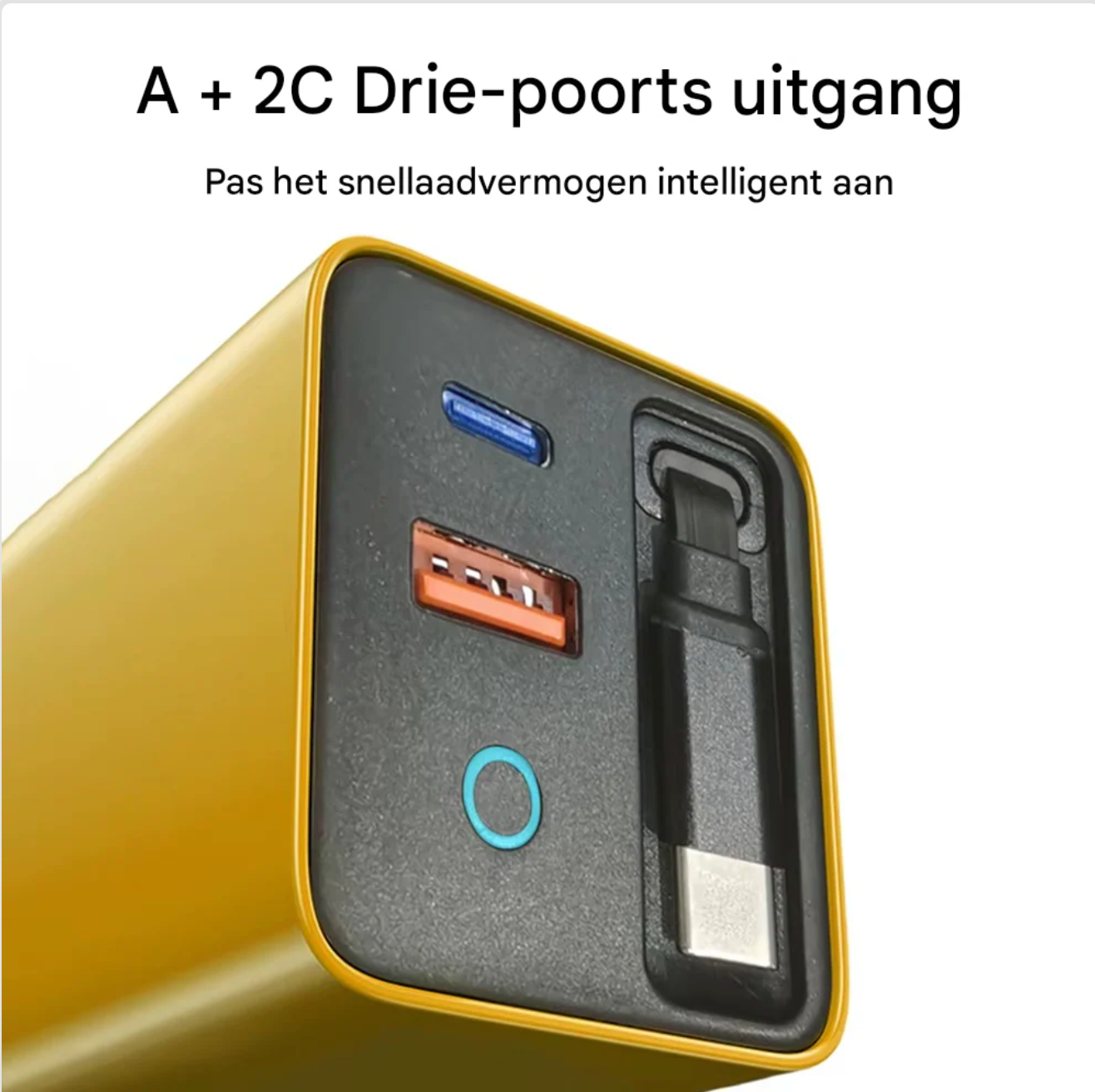 TurboCharge ™ Pro GaN | Laadt sneller, slimmer en veiliger!