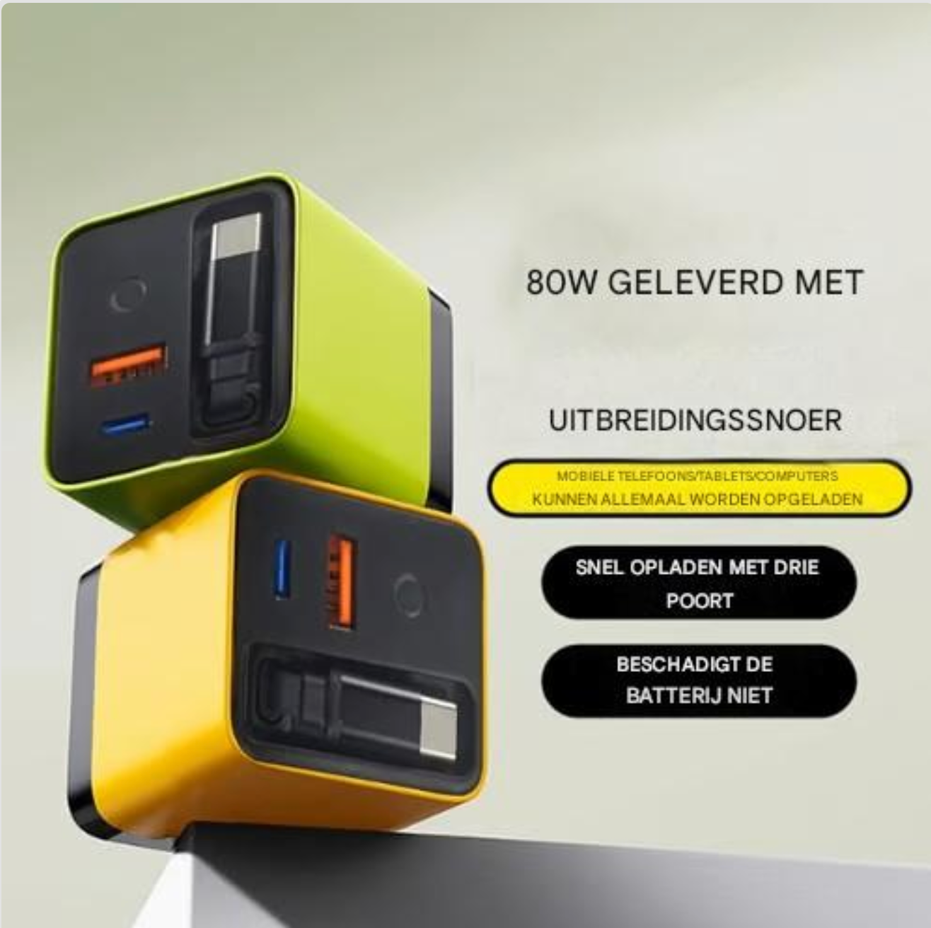 TurboCharge ™ Pro GaN | Laadt sneller, slimmer en veiliger!