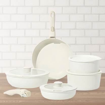 Set hoogwaardige pannen