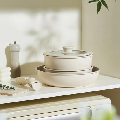 Set hoogwaardige pannen