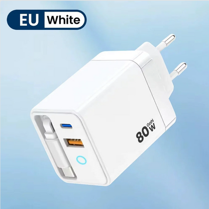 TurboCharge ™ Pro GaN | Laadt sneller, slimmer en veiliger!