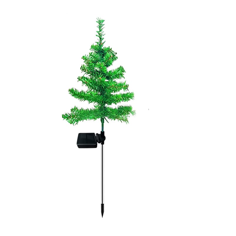 (4 pièces ) Ensemble de Sapin de Noël à Énergie Solaire avec 20 Lumières LED