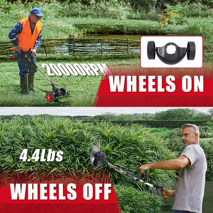 3-in-1-Akku-Rasentrimmer