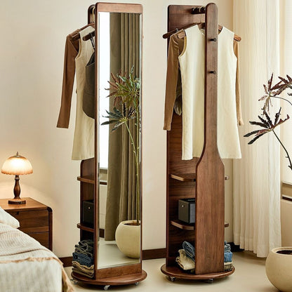 Miroir pivotant avec crochet