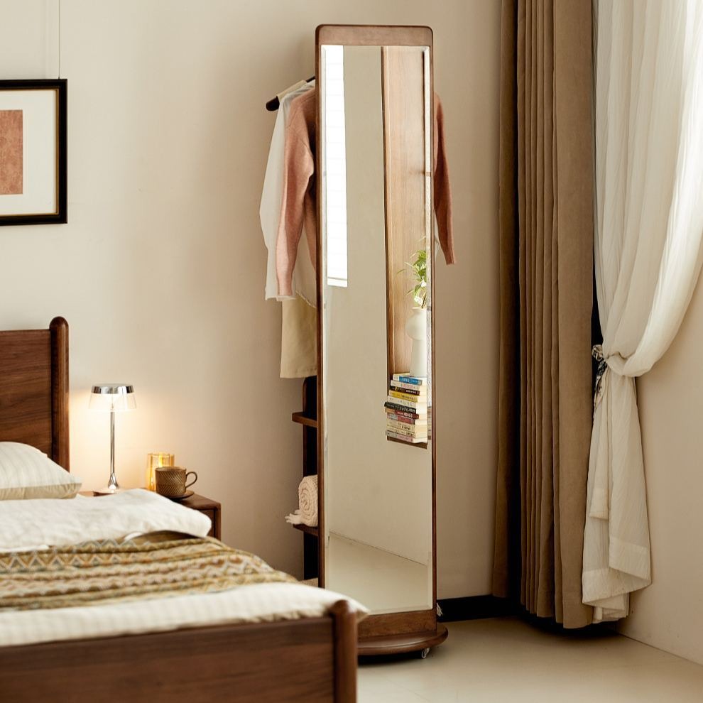 Miroir pivotant avec crochet