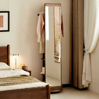 Miroir pivotant avec crochet