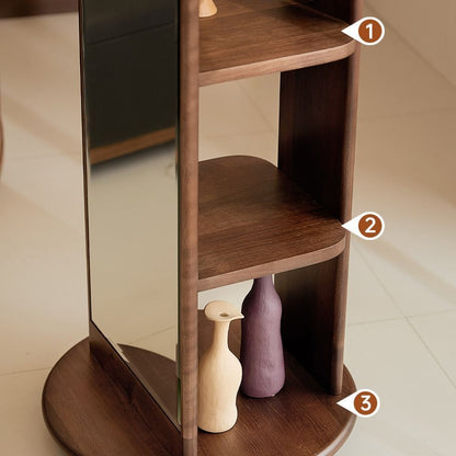 Miroir pivotant avec crochet